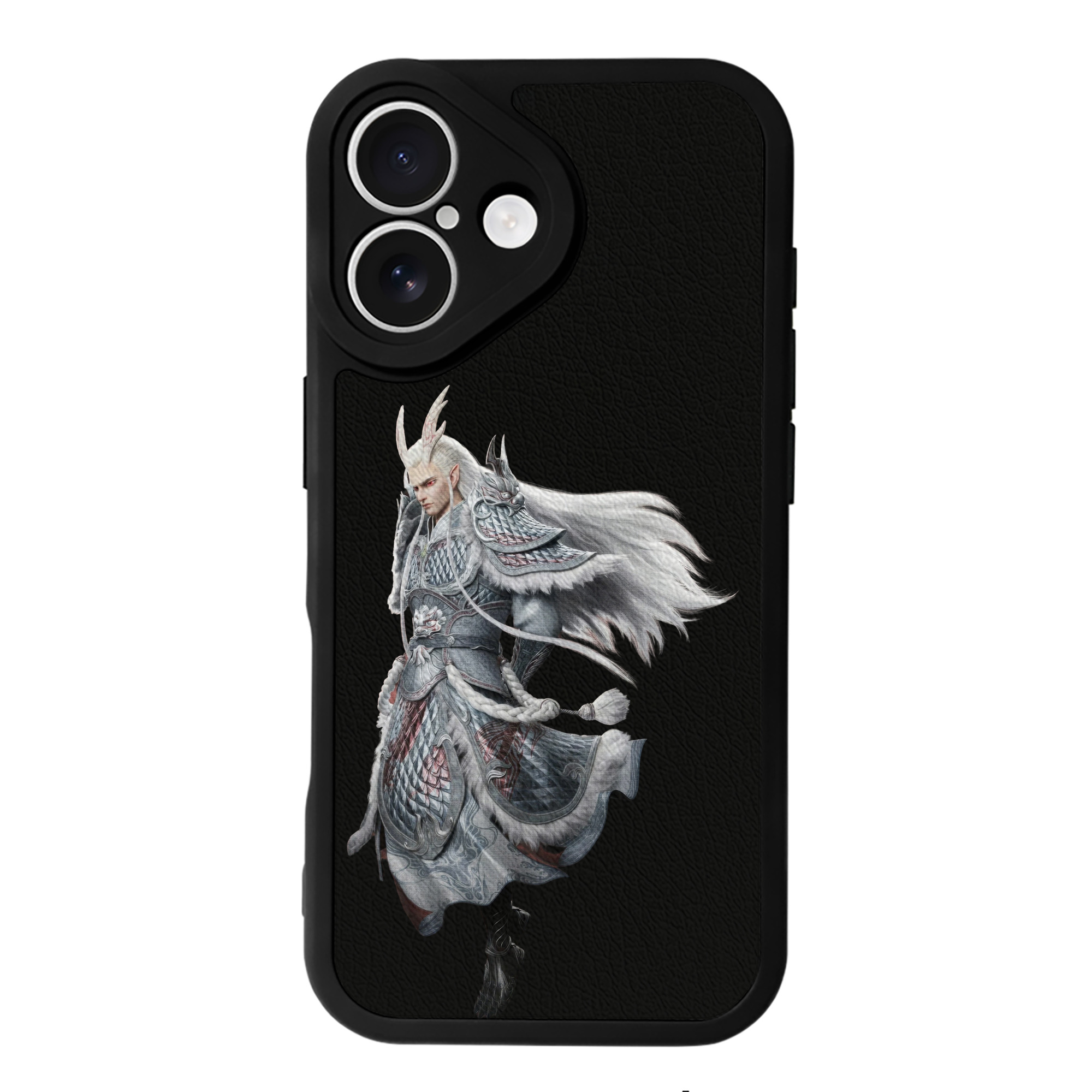 （画像用） Ne Zha 2 ナタ 魔童の大暴れ 【iPhone 16シリーズ対応】シリコンスマホケース（レザー調） 材質：シリコン